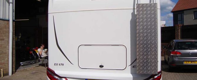 Motorhome Ladder Guard